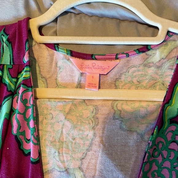 Lilly pulitzer wrap dress size small - Picture 2 of 2